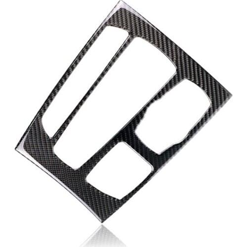 Carbon Fiber Control Shifting Panel Decorative Cover Interior Modification For BMW X5 X6 F15 F16 2014-2017