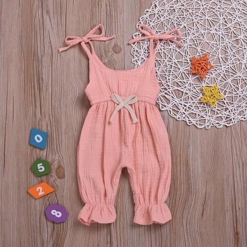 European and American childrens clothing summer new infant baby one-piece crawling clothes bouncing kids clothes (0-24M)