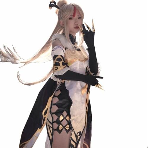 Game Genshin Impact Cosplay Ningguang Costume Ning Guang Cosplay Ning Guang