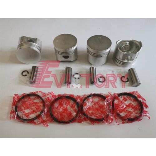 KUBOTA V1903 overhaul rebuild kit piston ring + head gasket + piston set