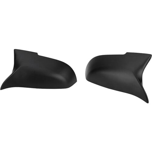Car Door Wing Mirror Cover Car Rearview Mirror for -Bmw F20 F21 F87 M2 F23 F30 F36 X1 E84 Matte Black 51167292745