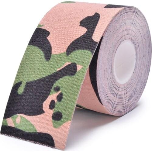 5CM*5M Tape Sport Recovery Elastic Tape Kneepad Muscle Pain Relief Knee Pads Support for Gym Fitness Bandage