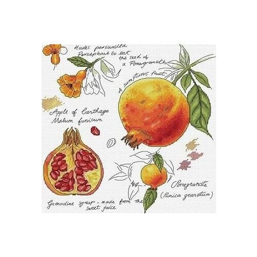 Cross Stitch Set fruit Cross-stitch Kit Embroidery Needlework Craft Packages Cotton Fabric Floss New Designs Embroidery