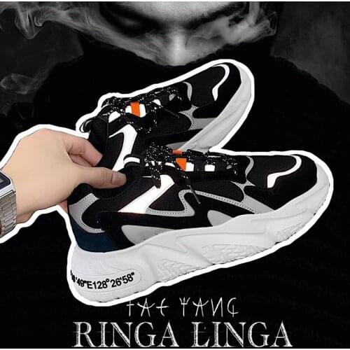 2021 Autumn New Mens Shoe Trend Dad Shoes Mens Leisure Sports Shoes Mens Fashion Shoes Students Running Shoes