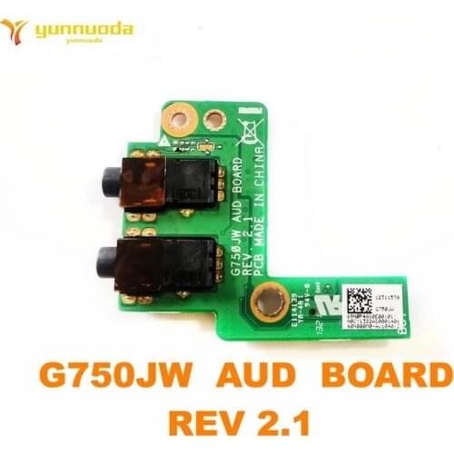 Original for ASUS G750JW Audio board G750JW AUD BOARD REV 2.1 tested good free shipping