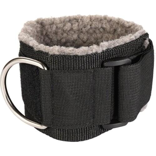 Adjustable Fitness D-Ring Ankle Straps Foot Support Ankle Protector Gym Leg Pullery with Buckle Sports Feet Guard 1PC