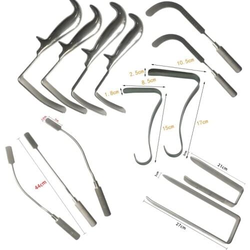 Stainless Steel Breast Retractor Autoclavable Plastic Surgical Instrument Cosmetic Surgery
