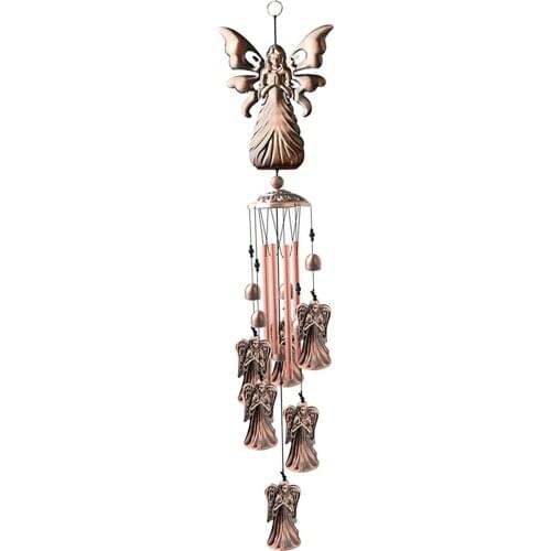 Retro Angel Wind Chimes Garden Balcony Pathway Tree Outdoor ing Decor
