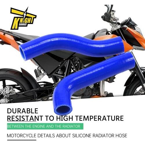 Silicone Radiator Hose For DUKE R 690 DUKE690 08-18 Motorcycle Accessories Motos Details About Coolant Water Pipe Vacuum Tube