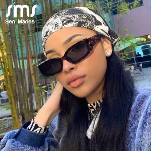 Vintage Square Sunglasses Women Fashion Small Rectangle Sun Glasses Men Eyewear Retro Punk Glasses Shades UV400 Oculos de sol