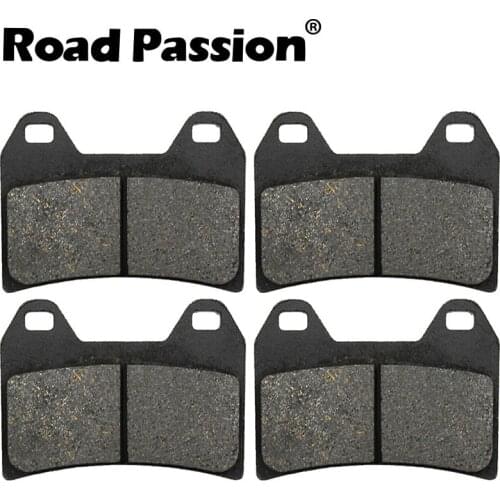 Road Passion Motorcycle Front Brake Pads For MOTO GUZZI STREET BIKES V11 Sport / Scura / Naked California EV / Special Series