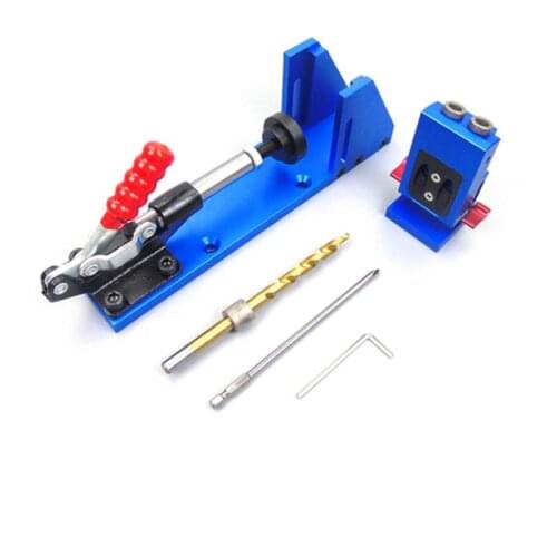 XK-2 Woodworking Angle Hole Puncher 9.5MM Hole Puncher DIY Angle Hole Locator Tool