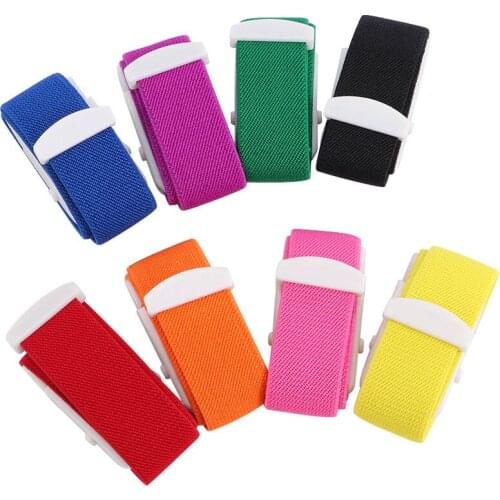 1Pc Colorful Emergency Tourniquet Medical Buckle Quick Slow Release Outdoor Camping Hiking Safety & Survival SOS 2.4*40cm