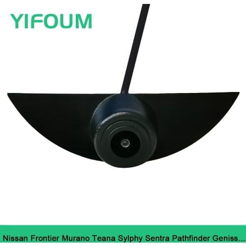 Car Front View Camera For Nissan X-Trail Tiida Qashqai Livina fairlady Pulsar Cube Armada Frontier Murano Teana Sylphy Sentra