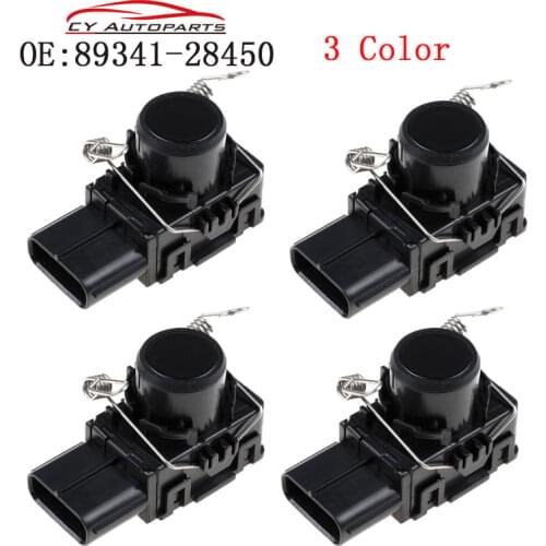 4PCS 3 Color New PDC Parking Aid Sensor For Toyota Estima Previa Land Cruiser Lexus 2008-11 89341-28450 8934128450