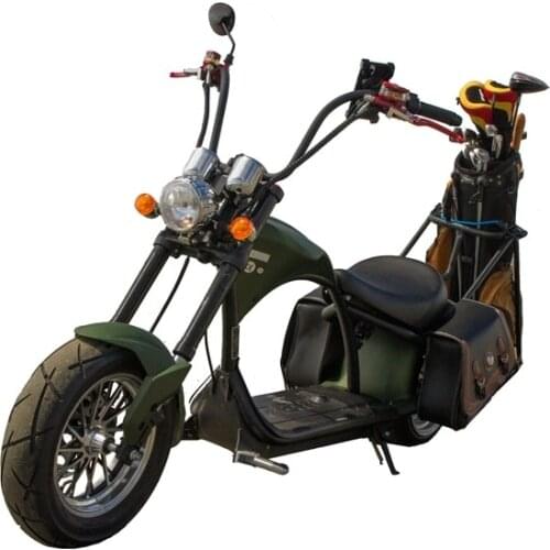 Echopper Golf Fat Tire Electric Scooter European Warehouse EU CE EEC COC 2000w 28ah Long Range Golf Cat Citycoco Chopper