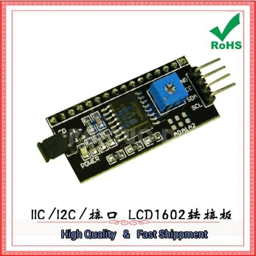UNO-A.D.N IIC / I2C / Interface LCD1602 LCD Adapter Board module LCD 1602 (H5B3)