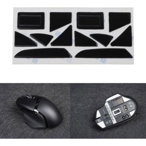 2 Sets Black 0.6mm Mouse Feet Mouse Skates Mouse Stickers Pad for Razer Basilisk Ultimate Mouse C26