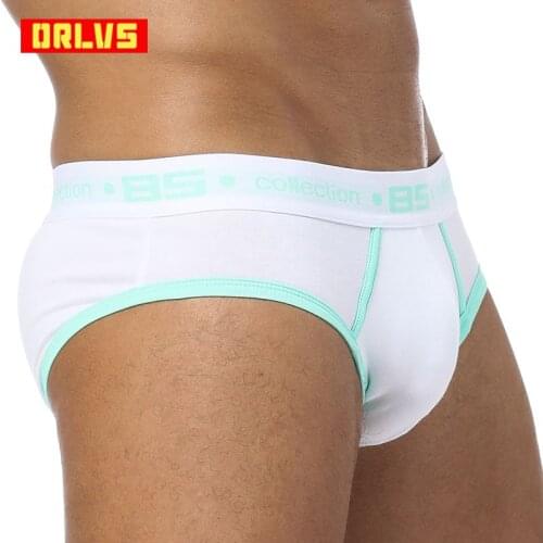 ORLVS Brand Men Briefs Underwear Men Sexy Breathable Brief Underpants Modal Comfortable Men Underwear Shorts Cueca Male Panties