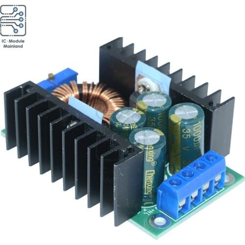 DC-DC Adjustable XL4016 Step down Buck Converter Board Module PWM Power Supply Module LED Driver for Arduino Max 9A 8A 200W 300W
