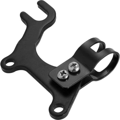 Adjustable Bicycle Bike MTB Disc Brake Bracket Frame Adaptor Mounting Holder Mount On Seatpost Handlebar Front Fork Frame