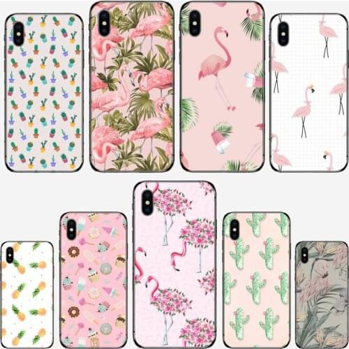 Pink flamingo Phone Case for iPhone 11 12 mini pro XS MAX 8 7 6 6S Plus X 5S SE 2020 XR