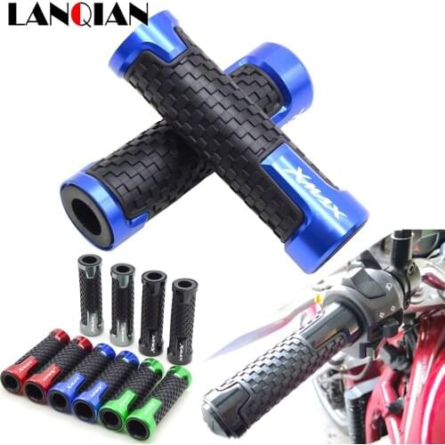 For Yamaha XMAX 125 250 300 400 7/8 22MM Motorcycle Handlebar Grips Hand Bar Grips XMAX 125 250 300 400 All Year Accessories