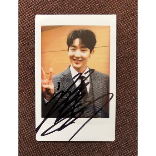 Hand signed LEE JOON GI autographed polaroid Flower of Evil 3 inches K-POP 092020