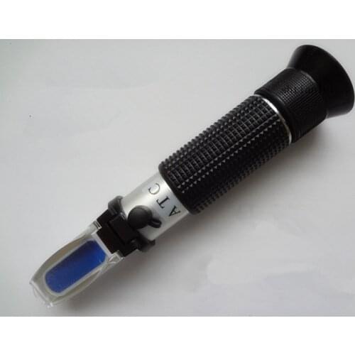 Hand held brix Refractometer brix 0~10% with Salinity 0-10%, Hydrometer 1.000-1.070