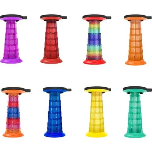 Heighten Outdoor Furniture Retractable Stool Beach Chairs Portable Stool Lounge Folding Camping Stool Foldable Fishing Chair