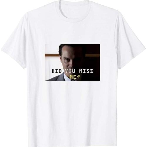 Jim Moriarty Sherlock Benedict Cumberbatch Fun Graphic Gift for Men Women Girls Unisex T-Shirt