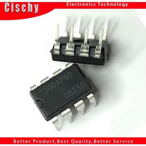 10pcs/lot NCP1200AP60 NCP1200P60 1200AP60 1200P60 DIP-8 In Stock