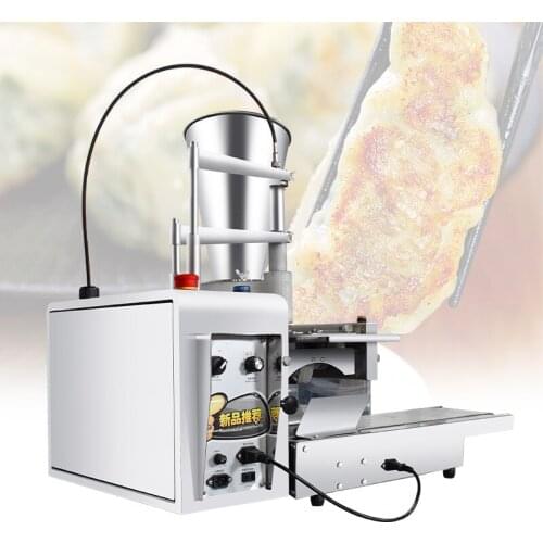 2000pcs/h Korean Full Body Stainless Steel Fried Dumpling Machine For Can Make Fried Dumpling Gyoza Momo Ravioli