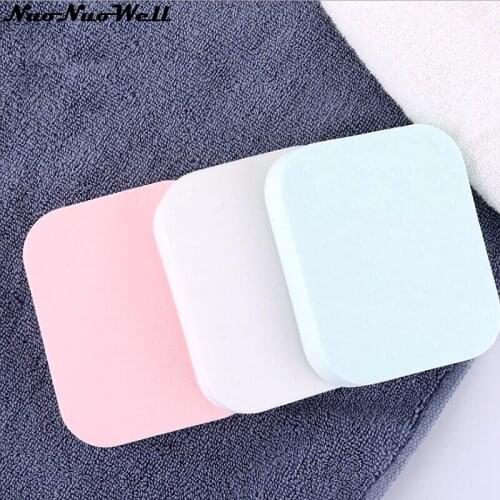 50sets Facial Exfoliation Sponge Cleaning Puff Face Cosmetic Cleanse Washing Sponge Exfoliator Cleaning Soft Pad Beauty Tools