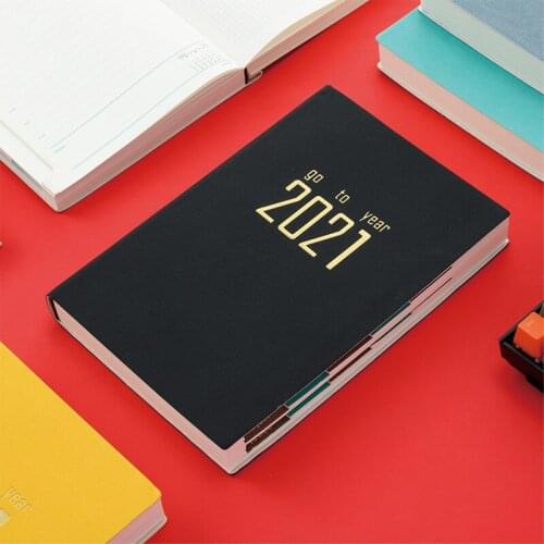 A5 Efficiency Manual 2021 planner Schedule This Work Plan This 365 Time Management Annual Calendar This Schedule Notebook