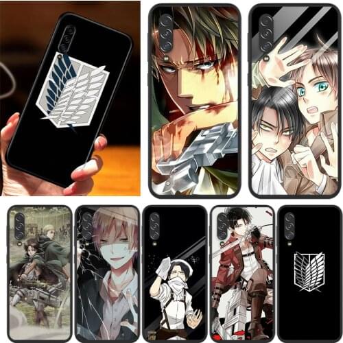 Anime attack on Titan For Samsung A90 A80 A70 S A60 A50S A50 A30 S A40 S A2 A20E A20 S A10S A10 E Soft Phone Case