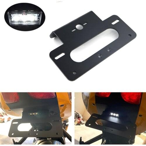 Motorcycle Registration Plates Holder Bracket Fit For Suzuki GSXR600 GSXR 750 2011-2021 Rear Tail Tidy Fender Eliminator