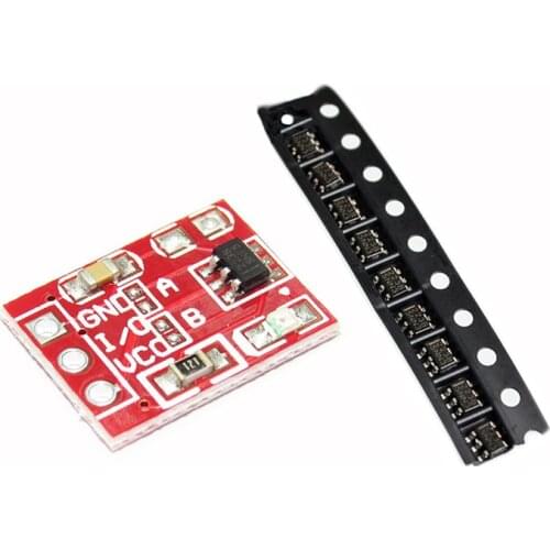 Electronic Components chip SOT23-6 1 key Touch pad detector TTP223-BA6 for Touch Button Switch Capacitive Sensor Module TTP223