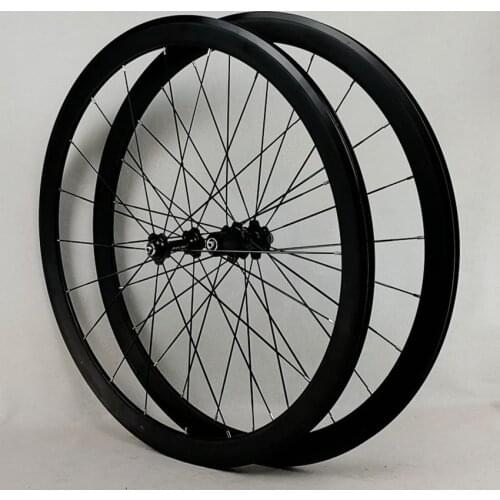 PASAK Road Bike 700C 40MM Rim Wheelset Sealed Bearing Ultralight 12Speed C/V Brake Flat Spoke Bicycle Wheels
