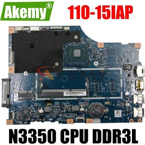 For Lenovo IdeaPadV110 110-15IAP V110-15IAP Laptop motherboard 15270-1 448.08A03.0011 W/ Intel N3350 CPU DDR3L 100% Fully Tested
