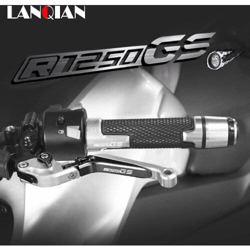 Motorcycle Aluminum Brake Clutch Levers Handlebar Hand Grips ends For BMW R1250GS R 1250 GS ADV Adventure 2019-2020 Accessories