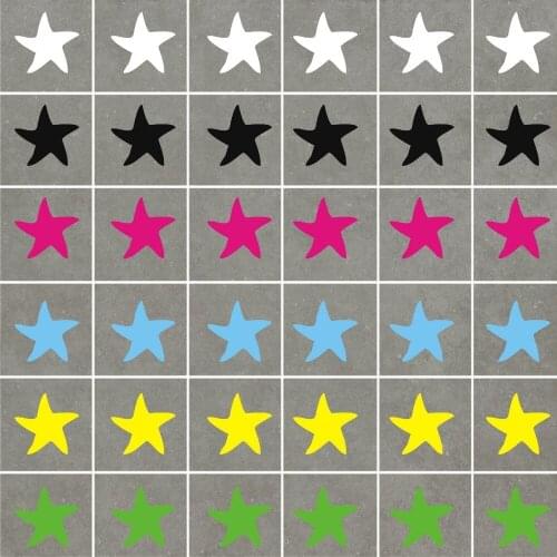 STARFISH Wall Stickers Waterproof Vinyl Decals Wall Stickers For Kids Room Bathroom Home Decor Girl Bedroom Vinilos Paredes D746