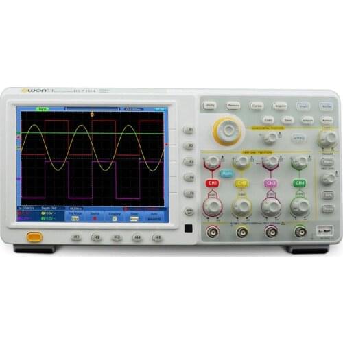 OWON TDS7074 70MHz 1GS/s 7.6Mpts 4 Channel Touch Screen Digital Oscilloscope