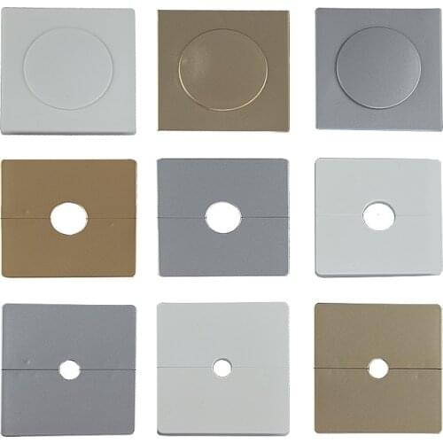 Plastic TV wall Wire hole cover square Air-conditioning Port Pipe Plug Dust Cover Decorative angle valve snap-on plate protector