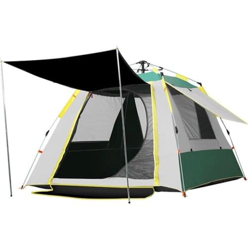 TXZ 4P Backpacking Camping Tent Double Layer Waterproof Automatic Portable Outdoor Hiking Tent For 4 Season Hiking Trekking 0085