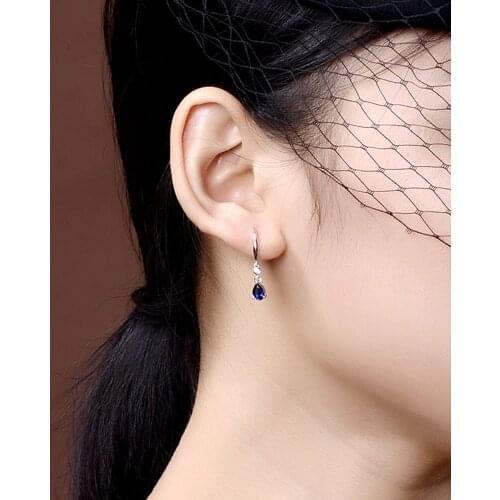 GorGor Dangle Earrings Women Cupronickel Material Pattern Irregular Minimalist Pendant Elegant Temperament Jewelry ED0035