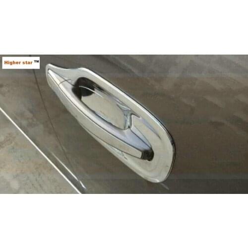 Higher star ABS chrome 8pcs car door handle cover+ 8pcs door handle bowl for Buick GL8 25S 2011-2017