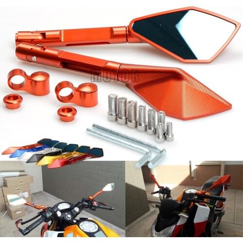 Rearview Mirrors For RC 390 125 690 200 250 990 1290 Adventure R SMC CNC Universal Rear View Side Motorcycle Scooter