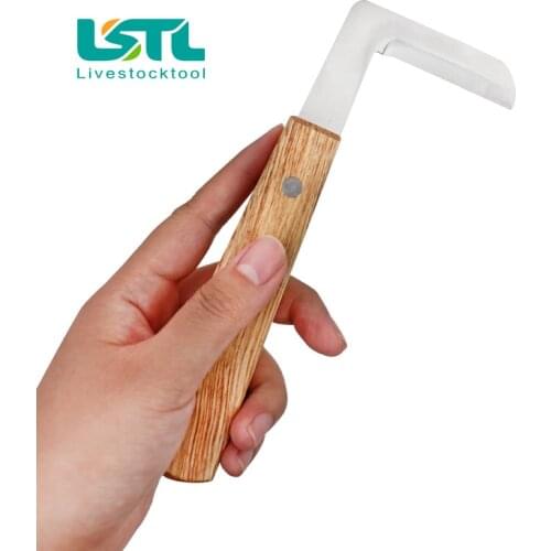 1 Pcs Cattle Horse Hoof Knife Shears Right Handed Double Edge Veterinary Sheep Goat Pig Livestock Animal Foot Pruning Tools