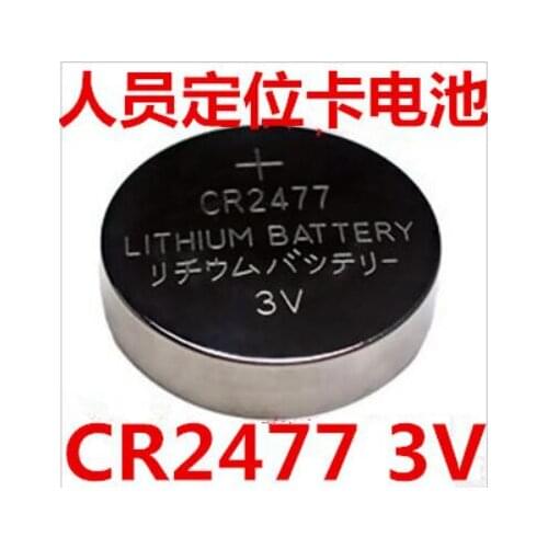 New 10pcs CR2477 3V 1000mAh Lithium Button Coin Battery for watches, calculator,flashlights etc